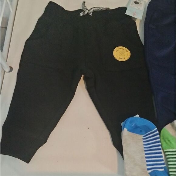 NWT: "Cat & Jack" 12m infant pants and socks - Picture 1 of 16